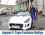 Jaguar F-Type Fashion Rallye mit Marie Nasemann - in Cabrios quer durch die bayerische Metropole (©Fotos: Sabine Brauer Photos)